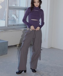 musubore | ポストタートルニット(ニット/セーター)