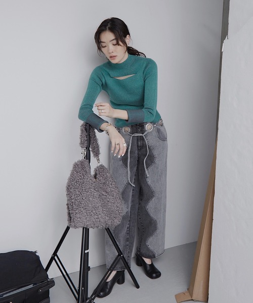 musubore（ムスボレ）の「ポストタートルニット（ニット