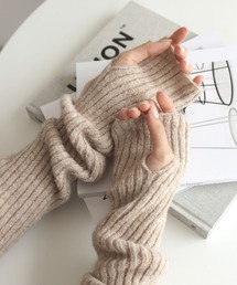 andme | 5Gリブニットアームウォーマー(アームカバー)