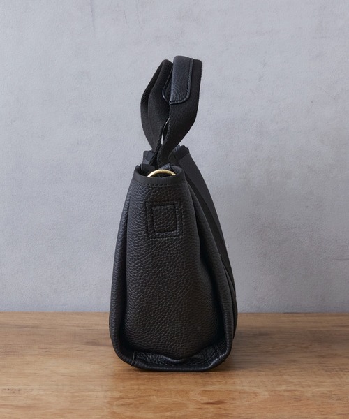 cache cache（カシュ カシュ）の「cache cache 太ショルダー付き2wayトートバッグ S（トートバッグ・レディース・アイボリー/グレー/ブラック・フリー）」の5枚目の写真