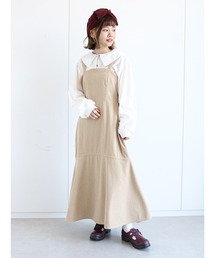 ehka sopo | コーデュロイマーメイドジャンスカ(ワンピース)