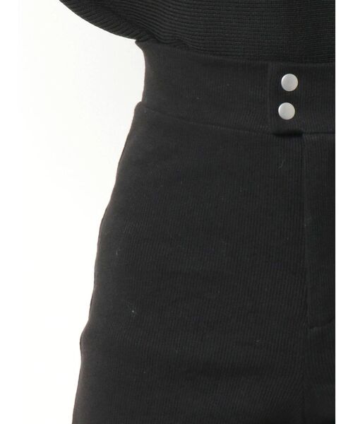 EMODA（エモダ）の「リブフレアダブルボタンパンツ（その他パンツ・レディース・ブラック/グリーン/グレー・SMALL/MEDIUM）」の20枚目の写真
