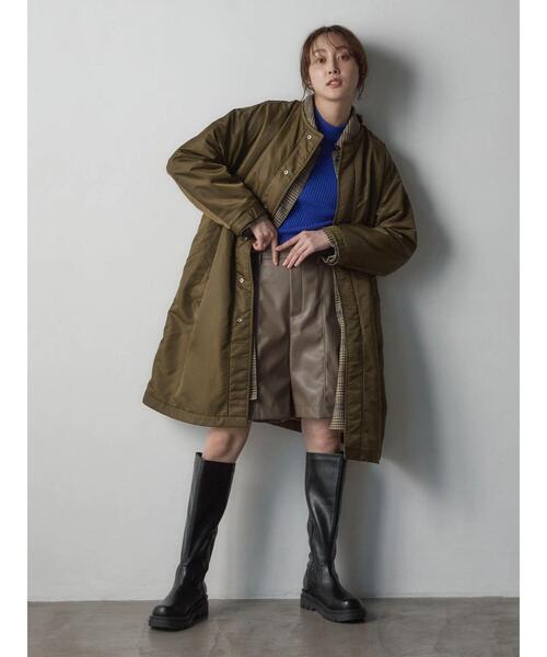 Green　Parks（グリーンパークス）の「・minia ロングブーツ（ブーツ・レディース・ブラック・L/M/LL/S）」の7枚目の写真