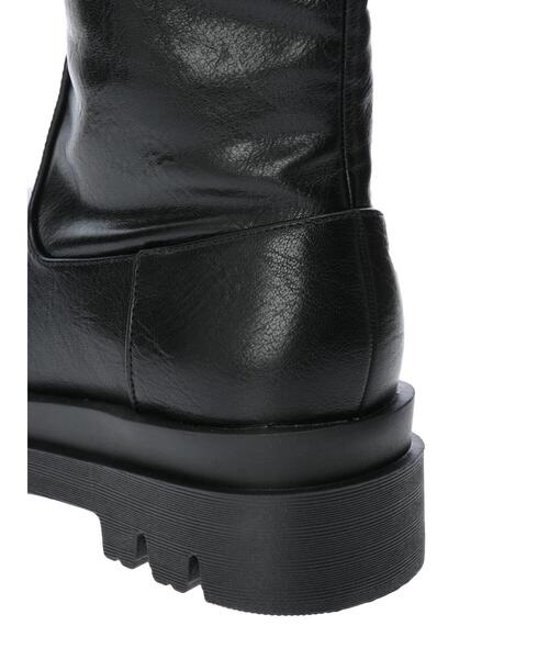 Green　Parks（グリーンパークス）の「・minia ロングブーツ（ブーツ・レディース・ブラック・L/M/LL/S）」の3枚目の写真