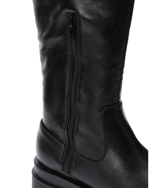 Green　Parks（グリーンパークス）の「・minia ロングブーツ（ブーツ・レディース・ブラック・L/M/LL/S）」の11枚目の写真