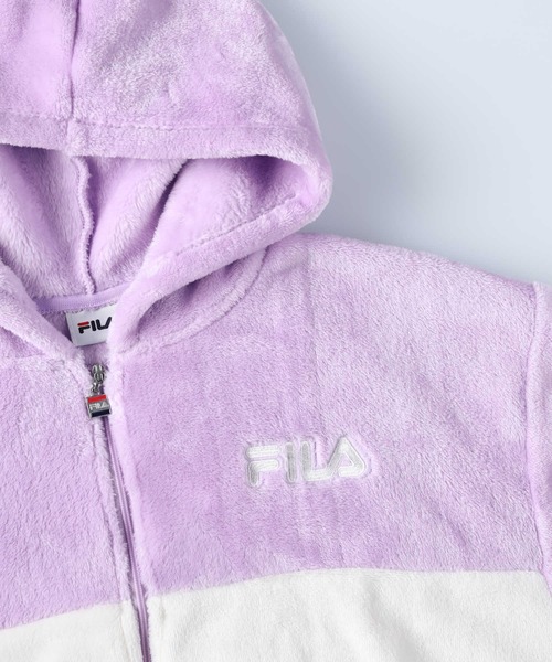 00s fila フィラ fleece hoodie フリース パーカー