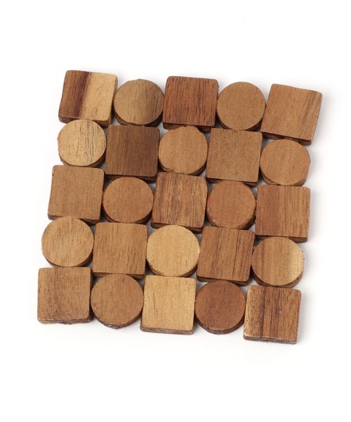 niko and...（ニコアンド）の「オリジナルアカシアコースター（ランチョンマット/テーブルウェア・レディース・その他1・0）」の2枚目の写真