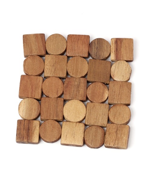 niko and...（ニコアンド）の「オリジナルアカシアコースター（ランチョンマット/テーブルウェア・レディース・その他1・0）」の4枚目の写真