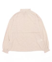 Samansa Mos2 | 襟シャーリングメローブラウス(シャツ/ブラウス)