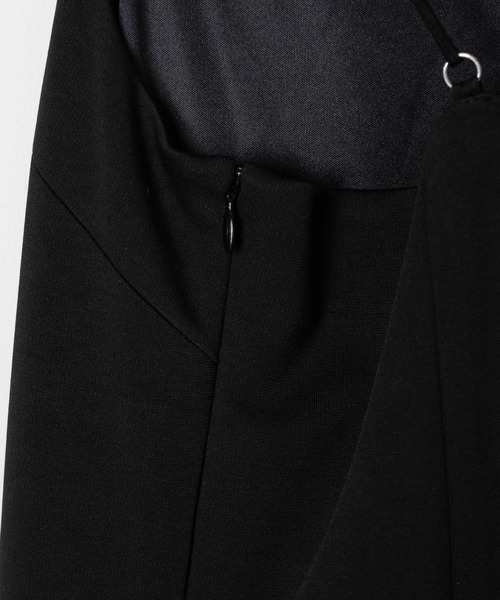 WEGO(ウィゴー)の「WEGO/スリット入りキャミワンピ(ワンピース・レディース・ブラック・FREE)」の8枚目の写真