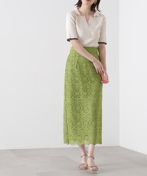 N.（N. Natural Beauty Basic） | ◆スカラレースタイトスカート(スカート)