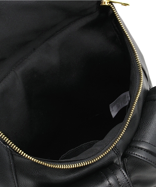 WEGO(ウィゴー)の「WEGO/ZIP2ポケットリュック(バックパック/リュック・レディース・ブラック・FREE)」の9枚目の写真