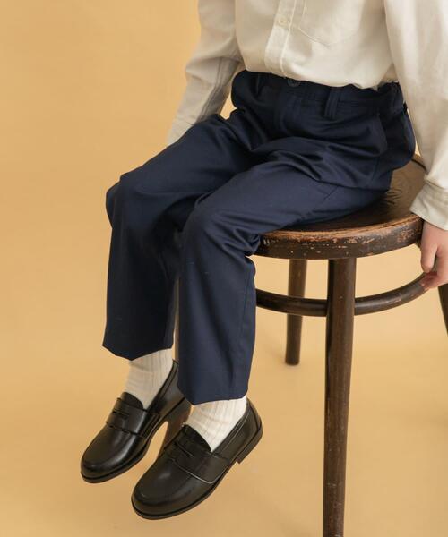 URBAN RESEARCH DOORS(アーバンリサーチドアーズ)の「テーパードロングパンツ(KIDS)(その他パンツ・キッズ・ネイビー/グレー・105/120/135)」の9枚目の写真