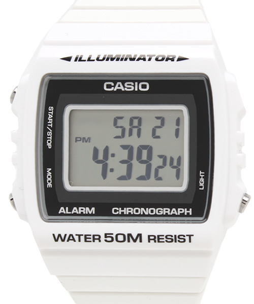 CASIO(カシオ)の「CASIO Digital color(アナログ腕時計・メンズ・ブラック/ネイビー/ホワイト/グレー・ONE)」の1枚目の写真