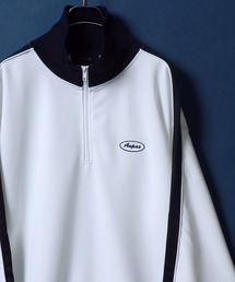 ANPAS | ANPAS Oversize Side Line Half Zip Pullover/ANPAS 別注 オーバーサイズ サイドライン ハーフジップ プルオーバー ジャージ(ジャージ)