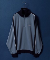 ANPAS Oversized Side Line Half Zip Pullover/ANPAS 別注 オーバーサイズ サイドライン ハーフジップ プルオーバー トラックジャケット ジャージ