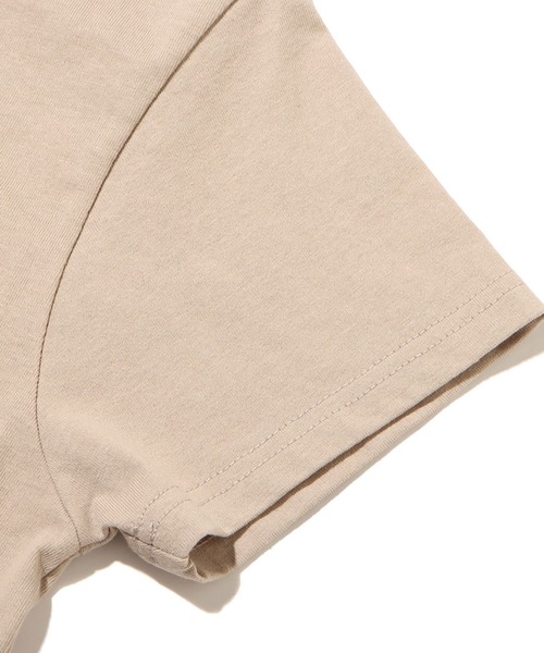 UGG（アグ）の「UGG@mos ロゴ刺繍 チビT / アグ ロゴシシュウ チビティ（Tシャツ/カットソー・レディース・ホワイト/ブラック/ベージュ/ミント・M/L）」の18枚目の写真