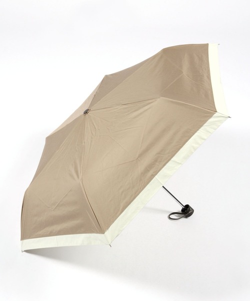 GLOBAL WORK（グローバルワーク）の「晴雨兼用折りたたみ傘/174710（折りたたみ傘・レディース・ライトベージュ/ライトブルー/ブラック/ライトグレー・FREE）」の4枚目の写真