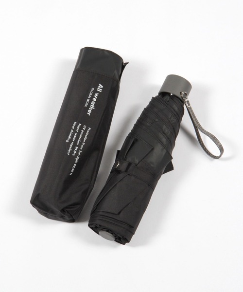 GLOBAL WORK（グローバルワーク）の「晴雨兼用折りたたみ傘/174710（折りたたみ傘・レディース・ライトベージュ/ライトブルー/ブラック/ライトグレー・FREE）」の6枚目の写真