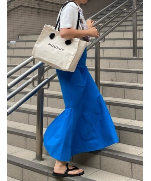MOUSSY(マウジー)の「MOUSSY SOUVENIR ショッパー(トートバッグ・レディース・ブラック/ホワイト・FREE)」の20枚目の写真