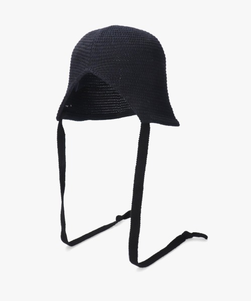 OVERRIDE（オーバーライド）の「OVERRIDE  COTTON THERMO BONNET / オーバーライド（ハット・レディース・ブラック/グリーン/オレンジ/パープル/ホワイト/ブラウン/ブルー・58cm）」の8枚目の写真