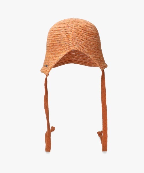 OVERRIDE（オーバーライド）の「OVERRIDE  COTTON THERMO BONNET / オーバーライド（ハット・レディース・ブラック/グリーン/オレンジ/パープル/ホワイト/ブラウン/ブルー・58cm）」の12枚目の写真