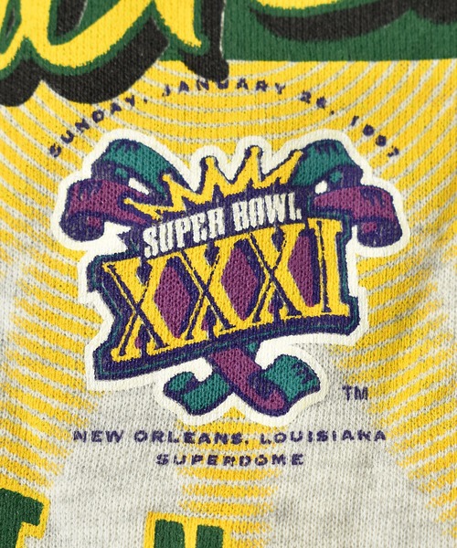 NBA/NFL/NHL/MLB（エヌビーエーエヌエフエルエヌエイチエルエムエルビー）の「【ヴィンテージ古着】90's NFL "Green Bay Packers" クルーネックスウェット USA製（スウェット・メンズ・グレー・MEDIUM）」の7枚目の写真