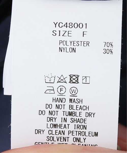 YDOT（ワイドット）の「【Y(DOT)BY NORDISK】 別注 アノラックパーカー（マウンテンパーカー・レディース・ホワイト/ネイビー・FREE）」の11枚目の写真