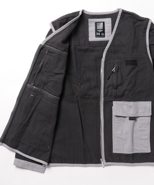 Afends（アフェンズ）の「VEST/AFENDS(アフェンズ）2WAYベスト（ベスト）」 - WEAR