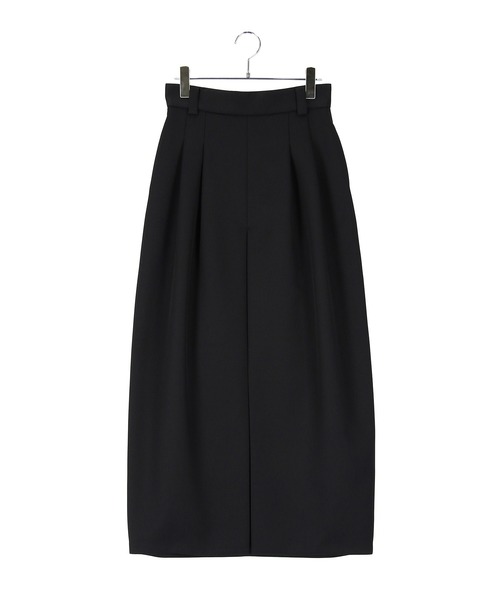 ADAM ET ROPE'（アダムエロペ）の「【サステナブル】ワイドタックスカート（スカート・レディース・ブルー系その他4/ブラック・36/38）」の5枚目の写真