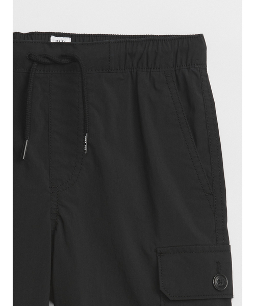 GAP ワイドカーゴパンツ BDU BLACK XL ギャップ GAP（ギャップ）の「ツイル カーゴパンツ（カーゴパンツ）」 - WEAR