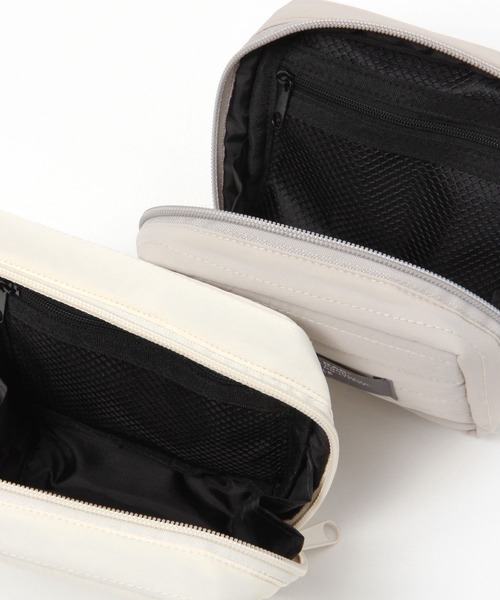 LAKOLE(ラコレ)の「キルティングスクエアポーチ(S) / 178266(ポーチ・レディース・グレー/ブラック/ホワイト/ベージュ・FREE)」の8枚目の写真