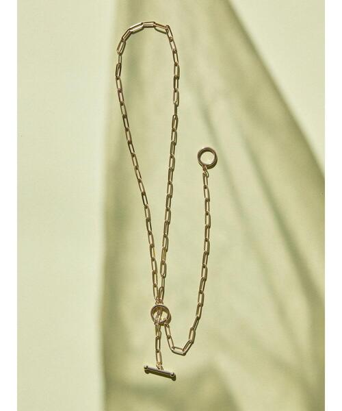 AMERICAN HOLIC（アメリカンホリック）の「【WEB限定】3WAYロングチェーンマンテルネックレス（ネックレス・レディース・シルバー/ゴールド・FREE）」の6枚目の写真