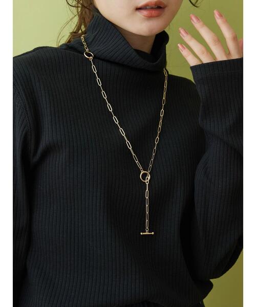 AMERICAN HOLIC（アメリカンホリック）の「【WEB限定】3WAYロングチェーンマンテルネックレス（ネックレス・レディース・シルバー/ゴールド・FREE）」の7枚目の写真