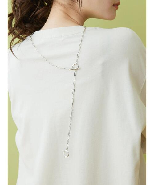 AMERICAN HOLIC（アメリカンホリック）の「【WEB限定】3WAYロングチェーンマンテルネックレス（ネックレス・レディース・シルバー/ゴールド・FREE）」の9枚目の写真