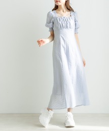 OLIVE des OLIVE（オリーブデオリーブ）の「【WEB限定カラー有】後ろドロストリボンワンピース（ワンピース）」