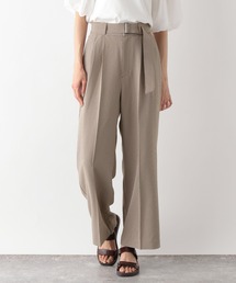 GLOBAL WORK（グローバルワーク）の「お手入れらくらくSET UPワイドパンツ/MATINEE LINE/187211（その他パンツ・レディース）」