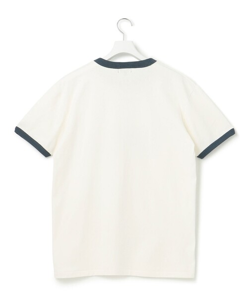 J.PRESS YORK STREET（ジェイプレスヨークストリート）の「【UNISEX】リンガーＴシャツ（Tシャツ/カットソー・メンズ・ホワイト系/ライトグレー系/グレー系・MEDIUM/LARGE/SMALL）」の8枚目の写真