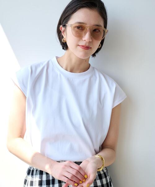 【WEB限定】アームレットクールTシャツ-接触冷感・汗染み防止・マシンウォッシャブル-