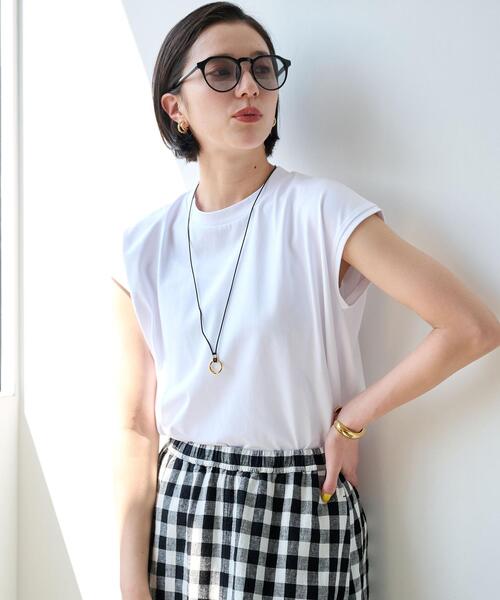 【WEB限定】アームレットクールTシャツ-接触冷感・汗染み防止・マシンウォッシャブル-