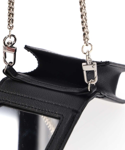 X-girl（エックスガール）の「FACE 2WAY COMPACT CASE（ショルダーバッグ・レディース・ブルー/ブラック/オリーブ・ONE SIZE）」の9枚目の写真