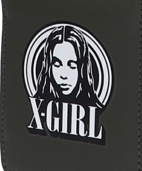 X-girl（エックスガール）の「FACE 2WAY COMPACT CASE（ショルダーバッグ・レディース・ブルー/ブラック/オリーブ・ONE SIZE）」の10枚目の写真