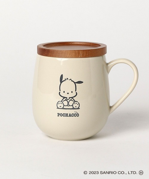 LEPSIM(レプシィム)の「【サンリオキャラクターズ】蓋付きマグカップ 904443(グラス/マグカップ/タンブラー・レディース・ブルー/オフホワイト/オレンジ・ONE SIZE)」の4枚目の写真