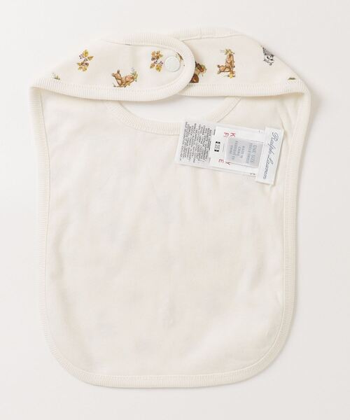 POLO RALPH LAUREN CHILDRENSWEAR（ポロ ラルフ ローレン チルドレンズウェア）の「Polo ベア コットン インターロック ビブ（スタイ/よだれかけ・キッズ・マルチ・ONE）」の4枚目の写真