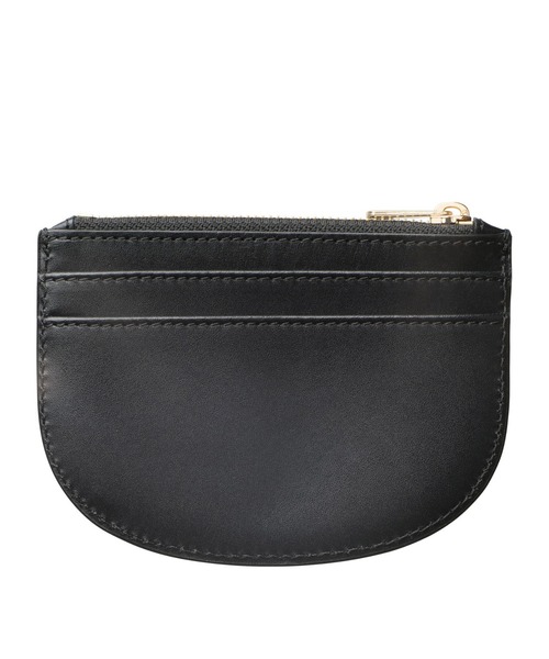 A.P.C. ブラウン Demi-Lune コインケース A.P.C. アーペーセー レザーコインケース デミルーン財布