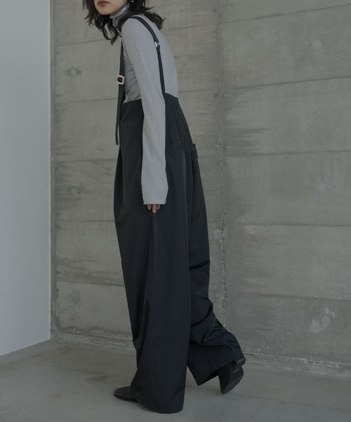人気完売　ナイロンサロペット ナイロンサロペット（サロペット/オーバーオール）｜hellam（へ