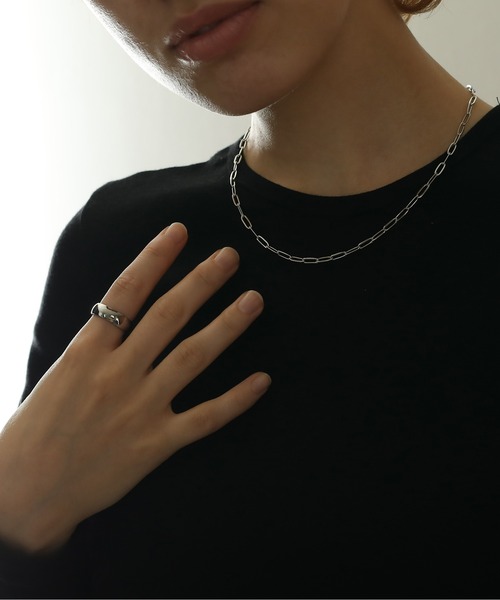ORLEAN(オルレアン)の「【ORLEAN】シンプルラウンドリング 幅6mm 316L 9号 11号(リング・レディース・ゴールド/シルバー・9号/11号)」の8枚目の写真