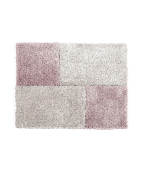 カステ ジョイントマット 500×500 ピンク 床暖房対応（ラグ/マット