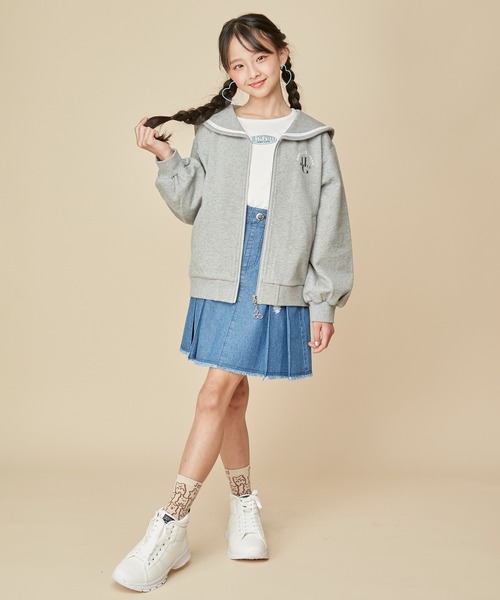 JENNI love（ジェニィラブ）の「【ウエスト調整可能】ダメージ