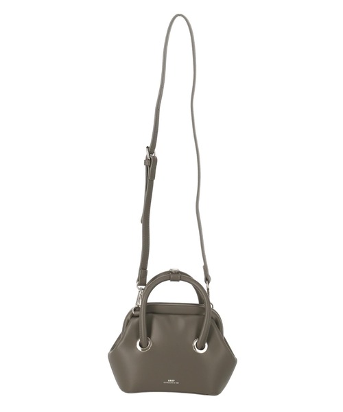 ANAP（アナップ）の「2WAYミニボストンバッグ（ショルダーバッグ・レディース・キャメル/ライトピンク/ダークグレー・FREE）」の19枚目の写真